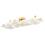 Alabaster 12 Lights Surface Ceiling Light