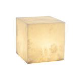 Alabaster Cubic Table Light