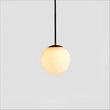 Alabaster Modern Round Ball Chandelier