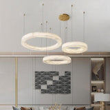 Alabaster Globle Chandelier Light