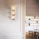 Alabaster Staircase Wall Sconce