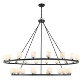 Aragon 30 Light Chandelier Alabaster