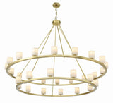 Aragon 30 Light Chandelier Alabaster