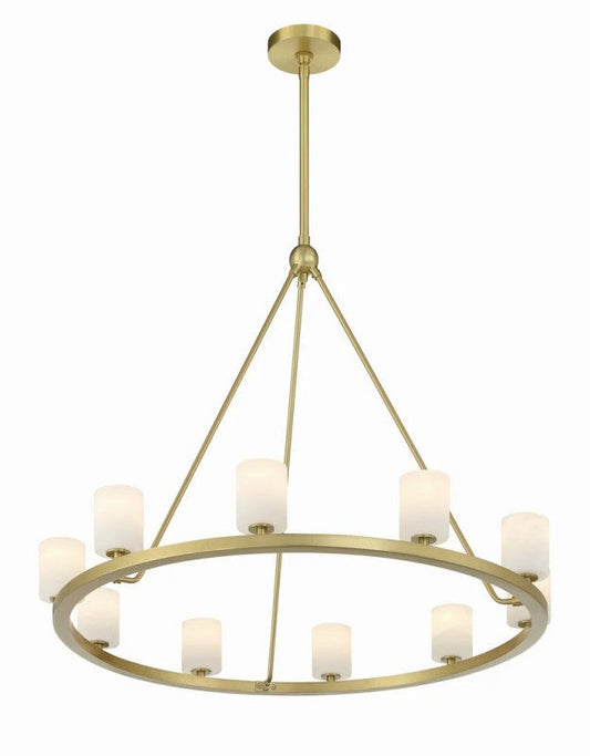 Aragon 12 Light Chandelier Alabaster