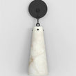 Steven Contemporary Alabaster Wall Sconce