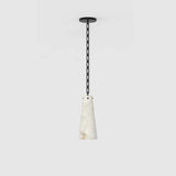 Steven Contemporary Unique Alabaster Pendant Light