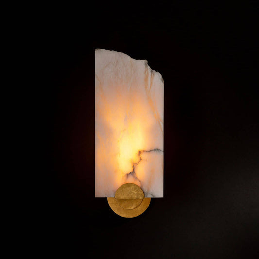 Jonah Alabaster Sconce