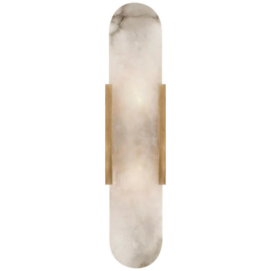 Lowell Melange Elongated Alabaster Wall Sconce 28''