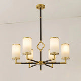 Multi-layer Branda Alabaster Round chandelier