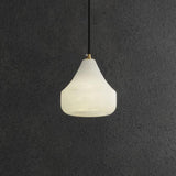 Alabaster Small Art Pendant