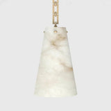 Steven Contemporary Alabaster Chandelier,5-Light Vintage Alabaster Pendant Cluster