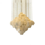 Talan Multi-layer Irregular Alabaster Chandelier